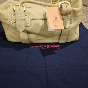 Dooney & Bourke Light Green Leather Women's Bag